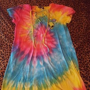 Tie-dye dress